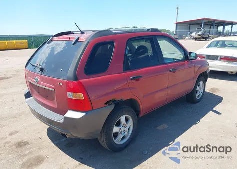 2007 Kia Sportage Lx из США, поврежденный, VIN KNDJF724177402252